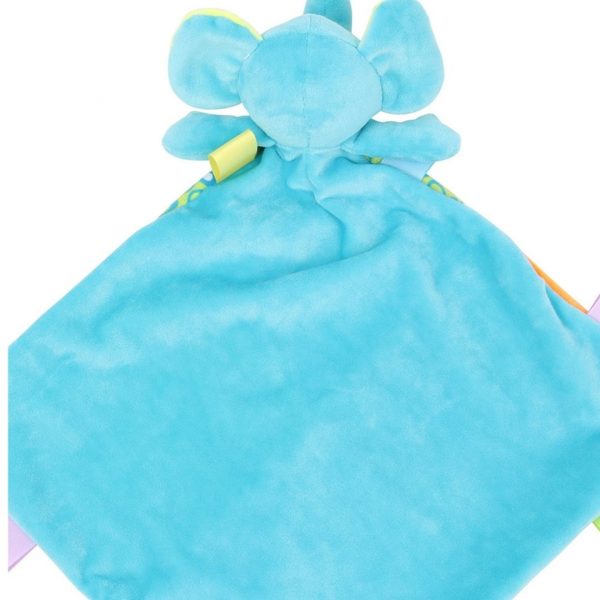 Manta Peluche Elefante para bebe,com personalização em bordado