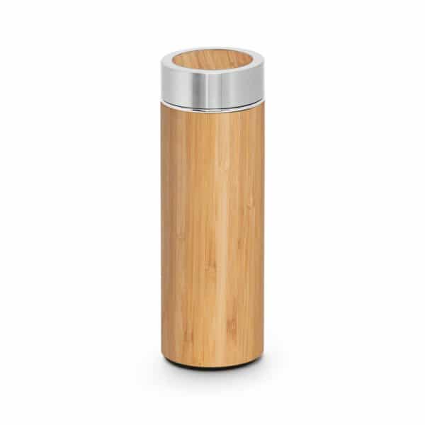 Garrafa Térmica em Bambu Personalizada