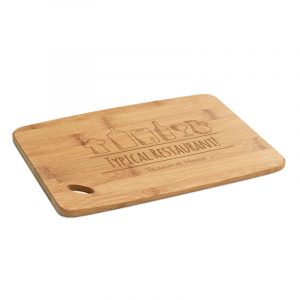 Tábua de Bambu Banon com personalização a laser